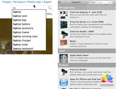 搜索詞自動提示