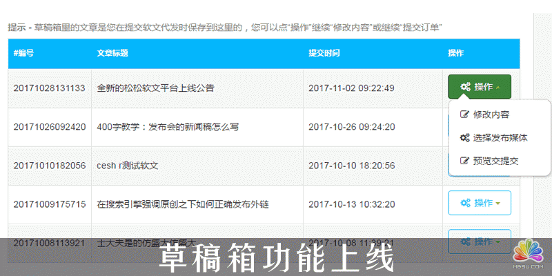 全新的松松軟文平臺(tái)上線公告 站長(zhǎng)故事 第9張