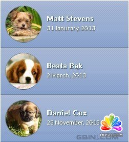 頭像閃亮掠過效果