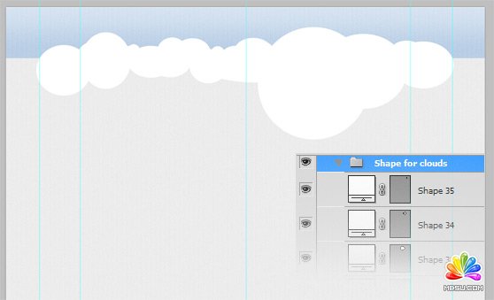 Photoshop設(shè)計(jì)簡(jiǎn)潔大方的網(wǎng)頁(yè)界面,破洛洛