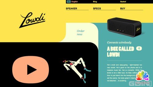 創意味兒十足的web布局及交互設計