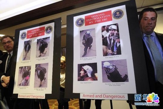 波士頓爆炸案嫌犯在逃仍發Twitter“大家保重”