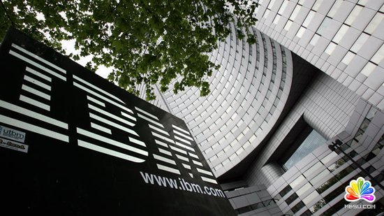 IBM業績疲軟 股價單日跌幅創下近三年來新高