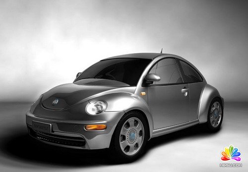 Fireworks簡單繪制甲殼蟲小轎車 模板無憂