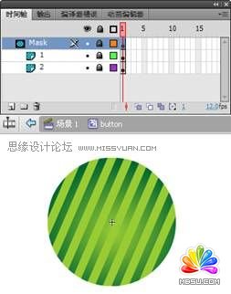 Flash CS4制作切換放大菜單效果,PS教程,思緣教程網