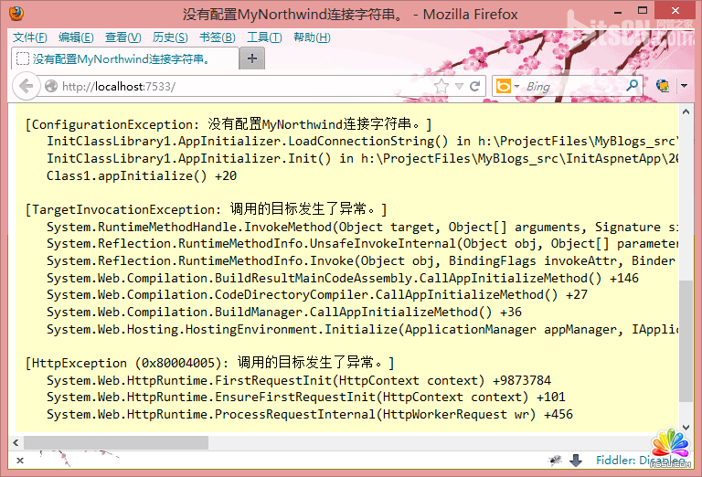 �����ASP.NET���ó����г�ʼ��